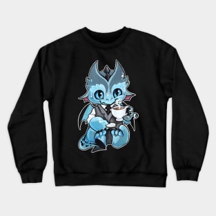 Tea time dragon Crewneck Sweatshirt